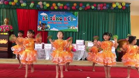 Múa Bông Hồng tặng cô - lớp 5tuổi A2