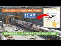 Rishikesh Karnprayag Rail line | Chardham Railway Project | Railway construction | Papa Construction
