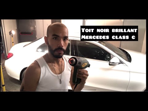 Comment faire covering voiture noir mat noir brillant wrap tuto akram gmk 4K