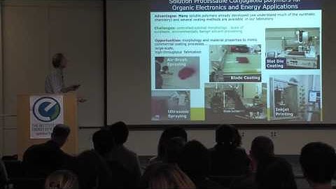 Conjugated Polymers in Redox Active Devices - John Reynolds