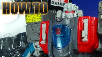 HOW TO: Transformers Generations Titans Return Broadside