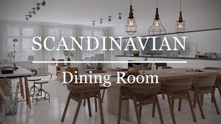 Scandinavian Interior Design // Dining Room Design