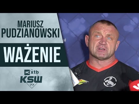 Mariusz PUDZIANOWSKI zdradził z kim sparował przed walką z Mamedem na XTB KSW 77