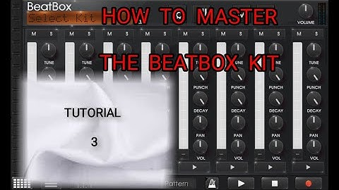 How To Master The BeatBox Kit In Caustic 3 ( Tutorial 3 )
