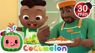 Yes Yes Vegetables Song! | CoComelon Nursery Rhymes | Healthy Habits and Routines!