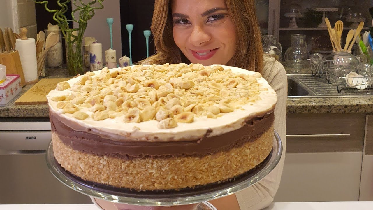 وصفة مفروكة بشكل جديد 😋 لذيذة بكريمة الشوكولاتة بقطع البندق