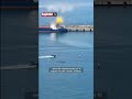 Voldsom eksplosjon i russisk havn
