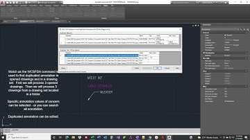 Find Duplicate Annotation 2019 App Demo ver: 2019.2.0.0 | AutoCAD 2019
