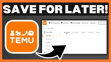 How To Save Items For Later On Temu - Full Guide