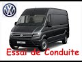 Nouveau volkswagen crafter 4 motion 2023 170 ch essai de conduite