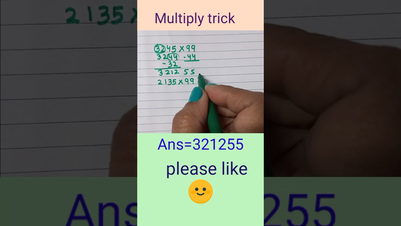 Multiply in a second 