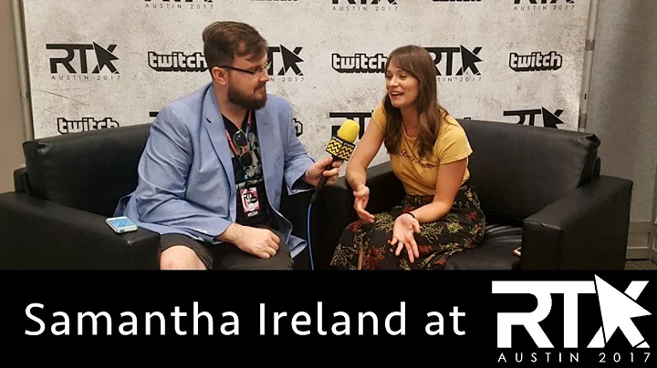 Samantha Ireland Talks RWBY and Camp Camp | RTX2017
