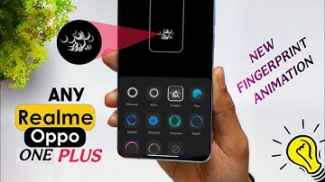 NEW fingerprint animation on Realme and Oppo: No Root
