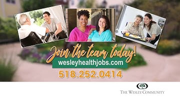 The Wesley Community is Now Hiring