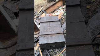 Mysterious Military Crate 🧰 #funny #foryou #funnyvideo #fire #treasure #my #fyp #home #friendship