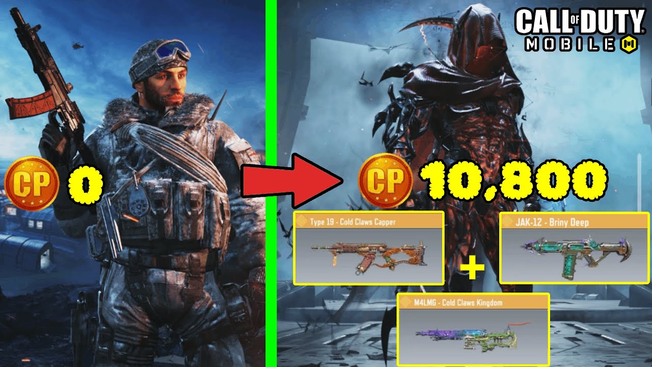 GIVING AWAY 10,800 COD Points (CODM Tournament Winner!) #codm