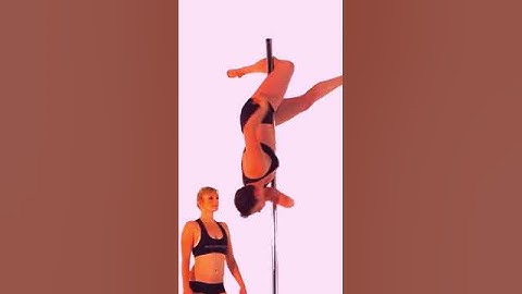 How To Do Superman Roll Movement #poledancetutorial #doublepole #poledancegym #poledancemovesname