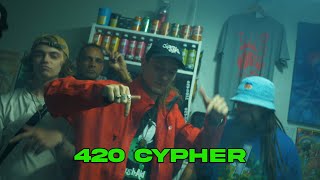 Evergreen MC - 420 Cypher Feat. Ozai, Native Bones,?,Zom B. Prepper, ECA & KumeZ (Prod. Blake Hardy)