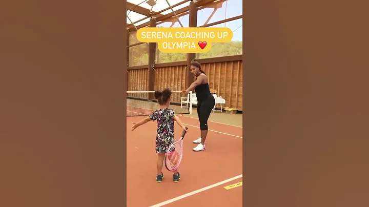 Serena Williams And Her Daughter Olympia Playing Tennis 🎾 - DayDayNews