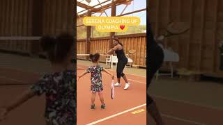 Serena Williams And Her Daughter Olympia Playing Tennis 🎾 screenshot 2