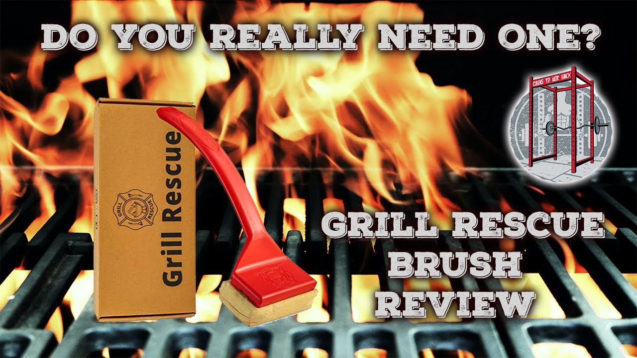 Grill Rescue for the win! #grilling #grillbrush #bbq #summertime #chef