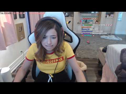 Pokimane moans on stream