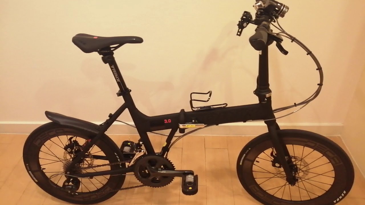 trinx folding bike review