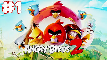 Angry Birds 2 - Gameplay Walkthrough Part 1- Levels 1-9 I 3 Stars I Feathery Hills! (iOS,Android)