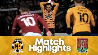 FA Cup Match Highlights | Cambridge United 3-1 Northampton Town