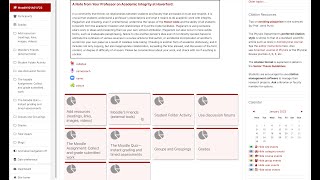 Moodle tiles format