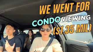 We went for Condo Viewing in Singapore ($1.35 million?)