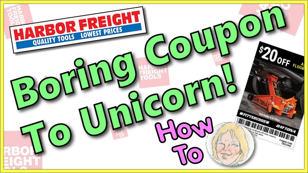 Harbor Freight "Unicorn" Coupon Deal YouTube