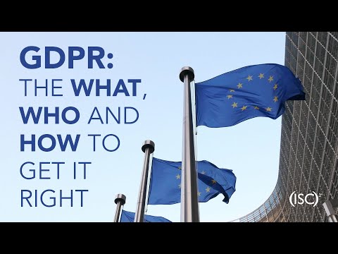 GDPR: The What, Who and How to Get It Right