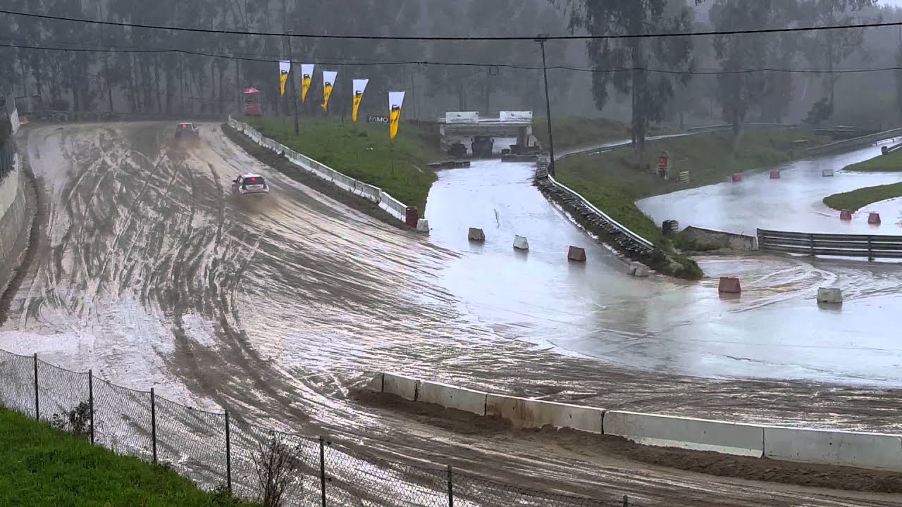 Rallycross lousada 2016 acidente da 3 Manga Serie B Super 1600 cc