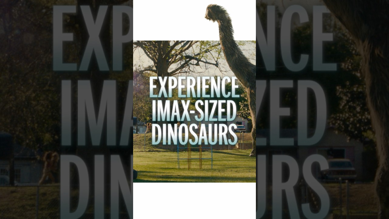 Experience IMAX-sized dinosaurs in your neighborhood.