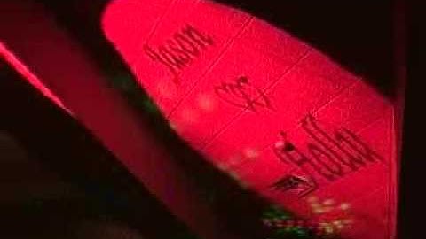 ORLANDO WEDDING DJ - ORLANDO DJ - CUSTOM GOBO PROJECTION w/RED GEL