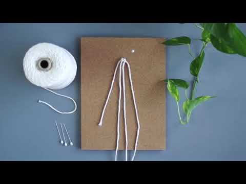 DIY Macrame For Beginners  Getting Started   How To Set Up Your Workspace Horiz