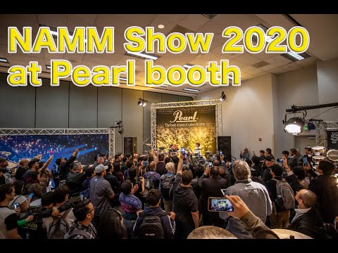 🥁namm-show-2020-at-pearl-booth🥁-friday,-january-17,-2020