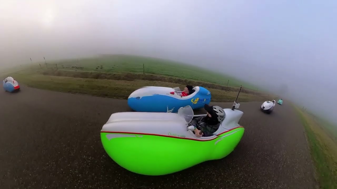 Kerst-mist rit Ligfietsclub Mooi Twente 20-12-2025