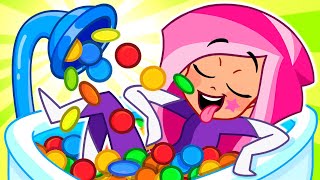 Magic Candy Shower Adventure Why Eating Too Many Sweets Isnt Good For Kids