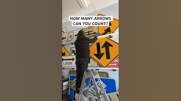 Traffic signs with multiple arrows on them. #trafficsign #arrow #roadsign