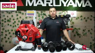 Sopladora Maruyama BL9000 / SAVAKE COLOMBIA - YouTube