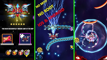 space shooter galaxy attack game guardian hack stormrend ship & unicard to maxed IOS & Android 2025