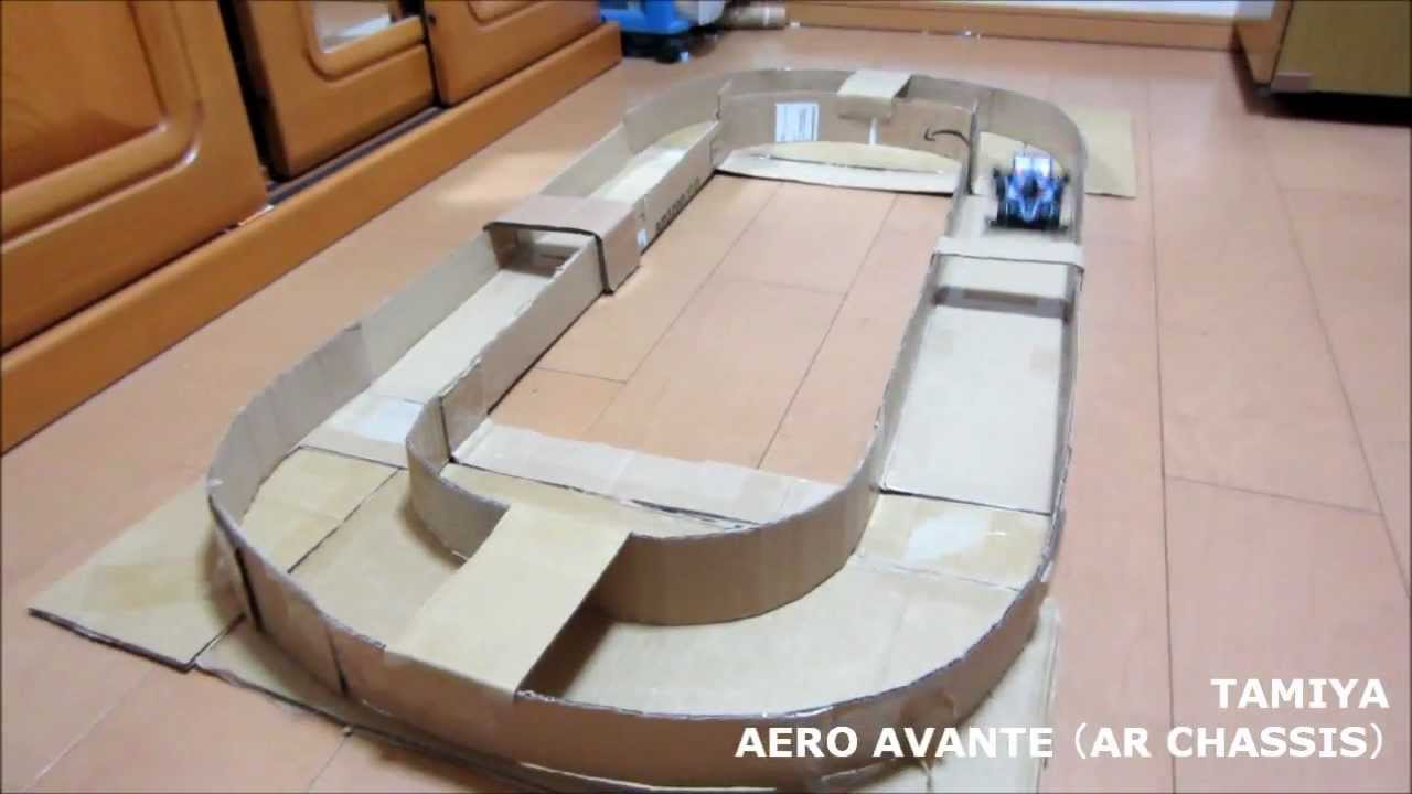 ミニ四駆 エアロアバンテ 自作コース Youtube