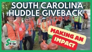 What does a Switch It Up Huddle Giveback look like?