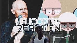 AFRICAN REACTS TO BILL BURR: HELICOPTER BIT | Reaction. #illreacts