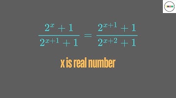 Solving An Exponential Equation By Substitution Method