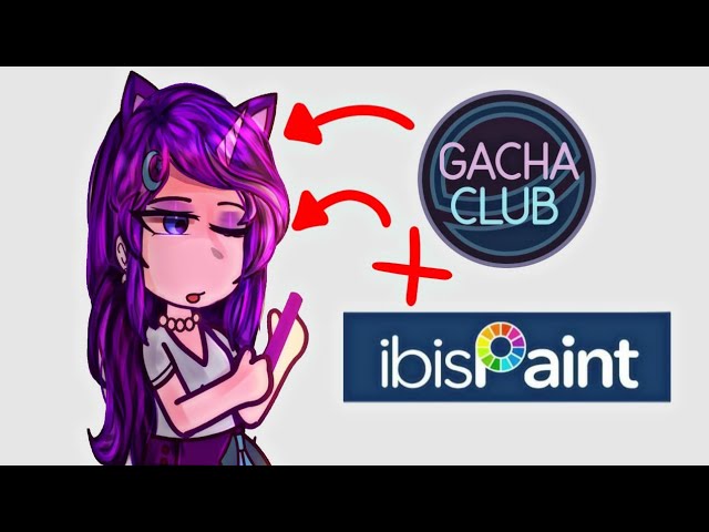 Como fazer cabelo realista no ibis paint x #gacha