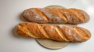 French Bread Baguette For 80 Minutes From Scratch