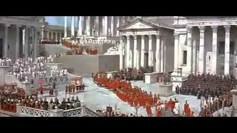 The Fall of The Roman Empire 1964 Commodus Parade